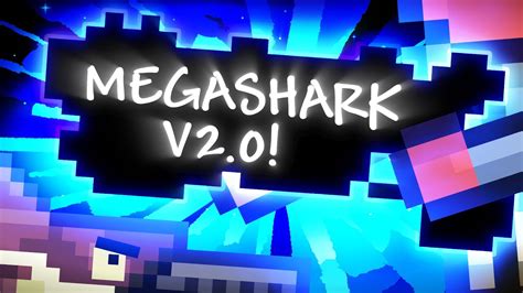 Terraria 1.4.4 new UPGRADED MEGASHARK .